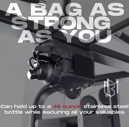 Magnetic Gym Bag with Strong Magnet Backing