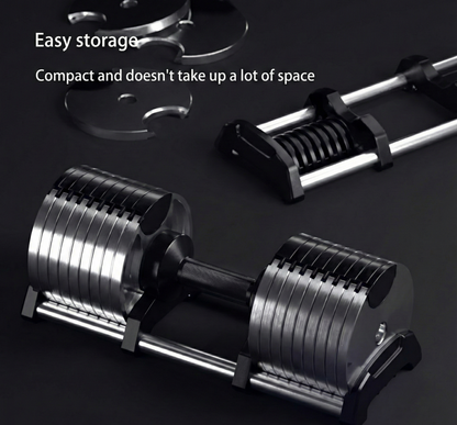 2 PCS - Adjustable Dumbbells