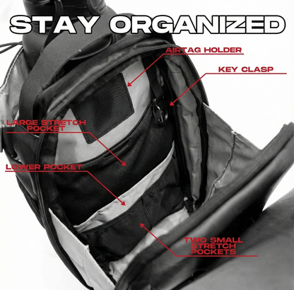 Magnetic Gym Bag with Strong Magnet Backing